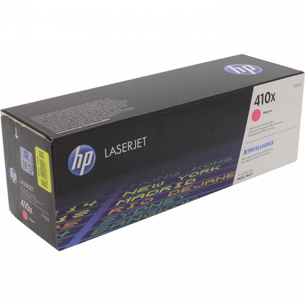 Лазерный картридж HP 410X увеличенной емкости, Пурпурный CF413X