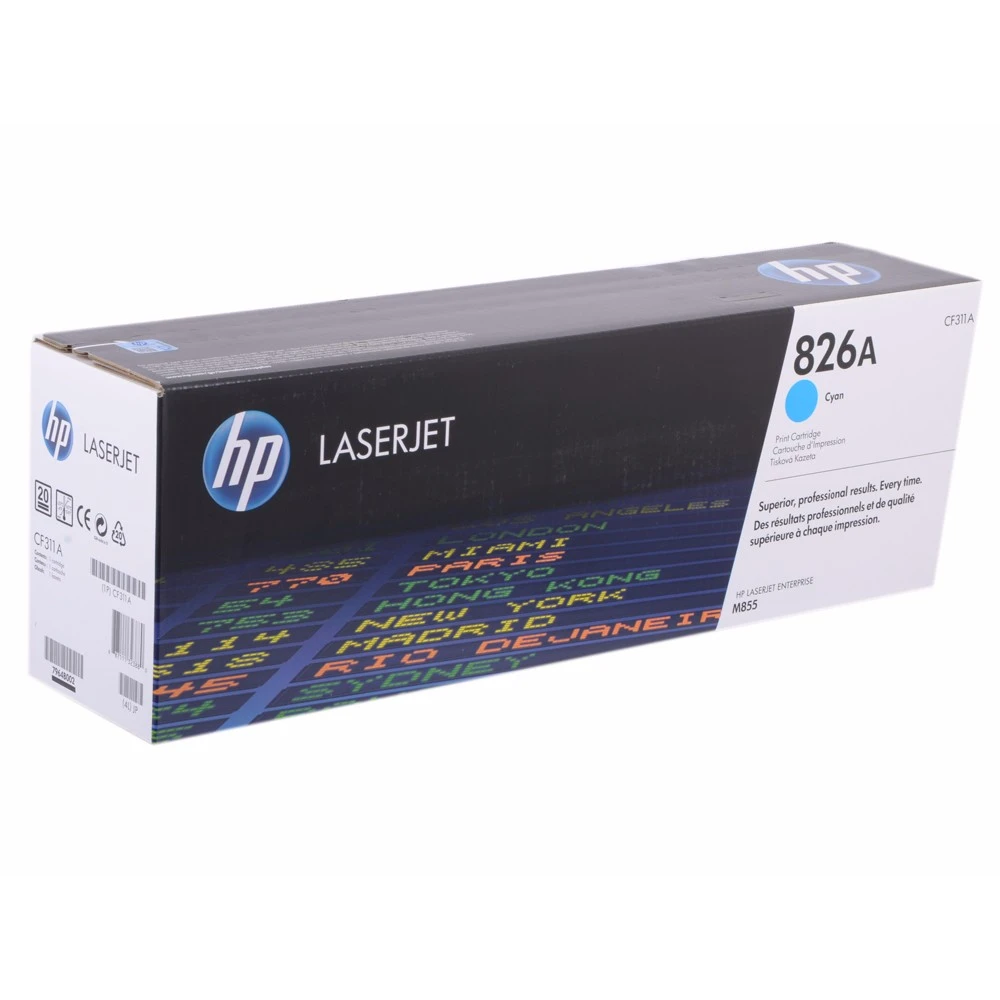 Лазерный картридж HP 826A Голубой CF311A
