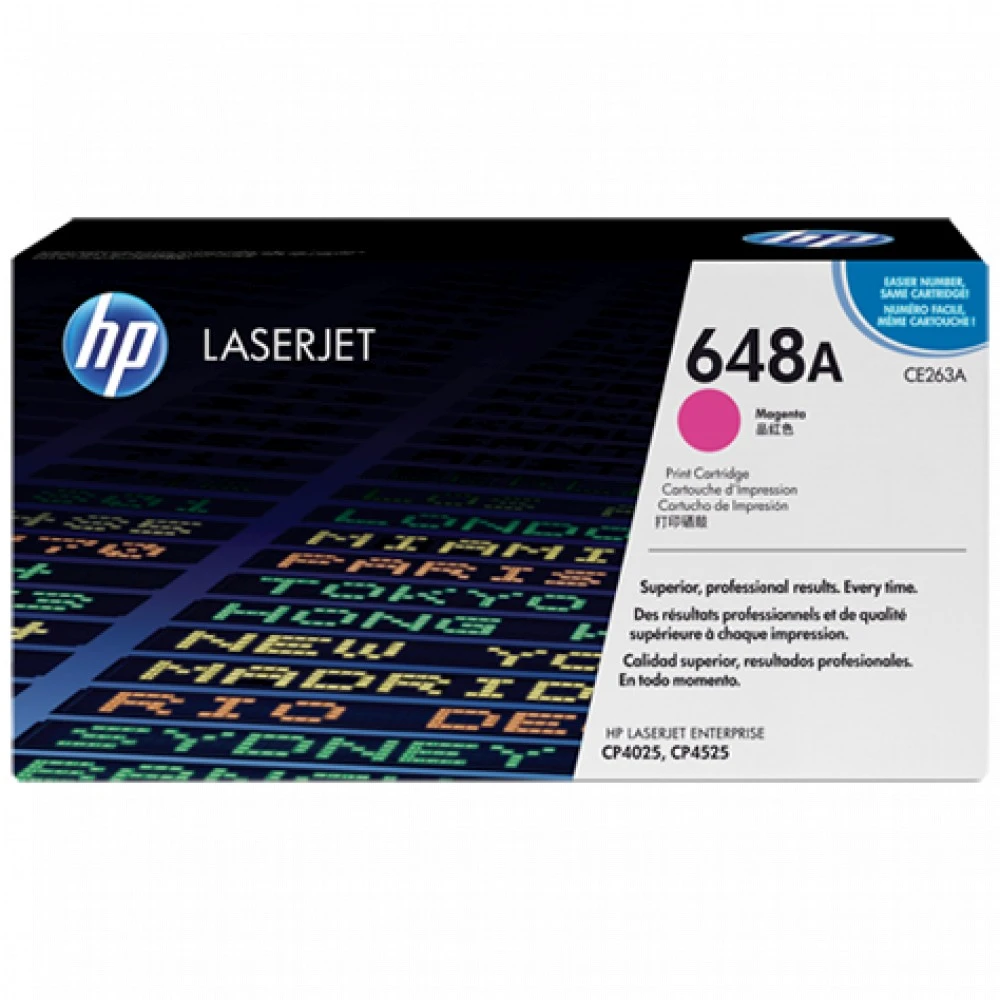 Лазерный картридж HP 648A Пурпурный CE263A