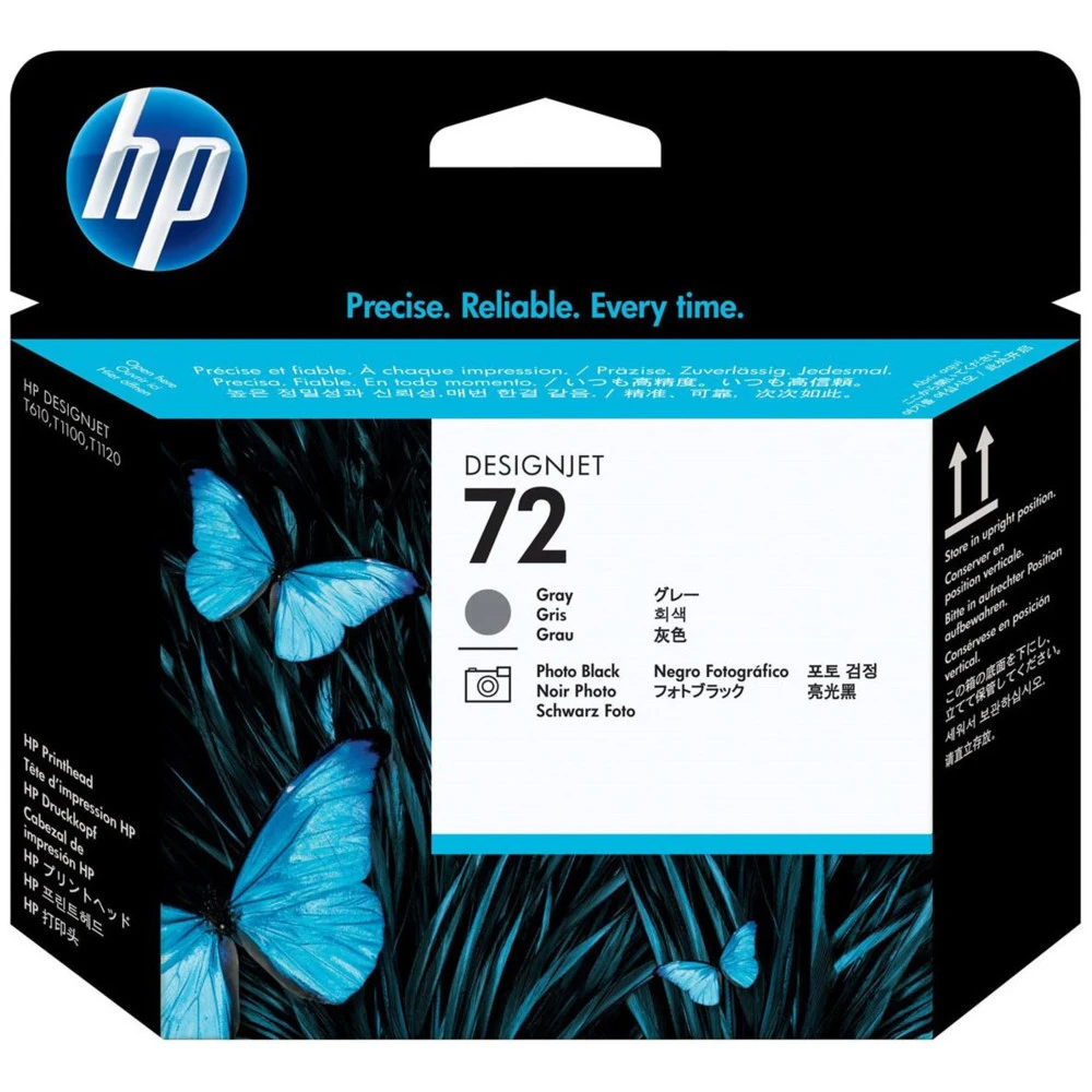 Картридж для плоттеров HP Gray and Photo, Printhead №72 for  Designjet T1100/T1100ps/T610 C9380A