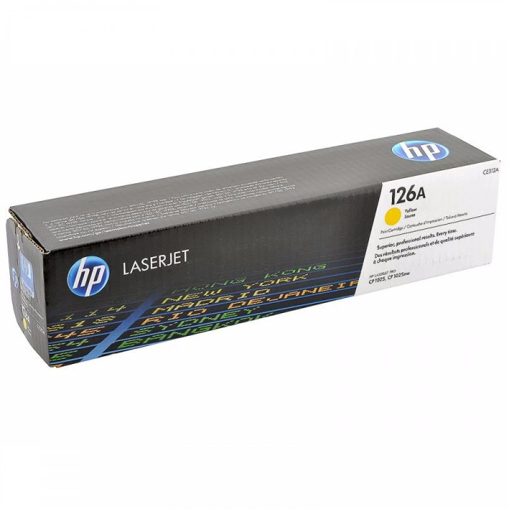 Лазерный картридж HP 126A Желтый CE312A