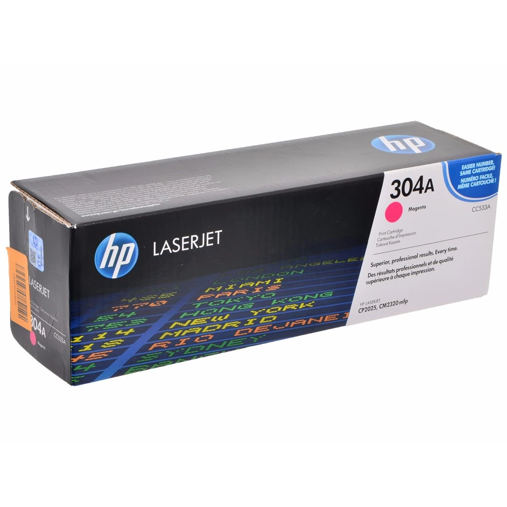 Лазерный картридж HP 304A Пурпурный CC533A