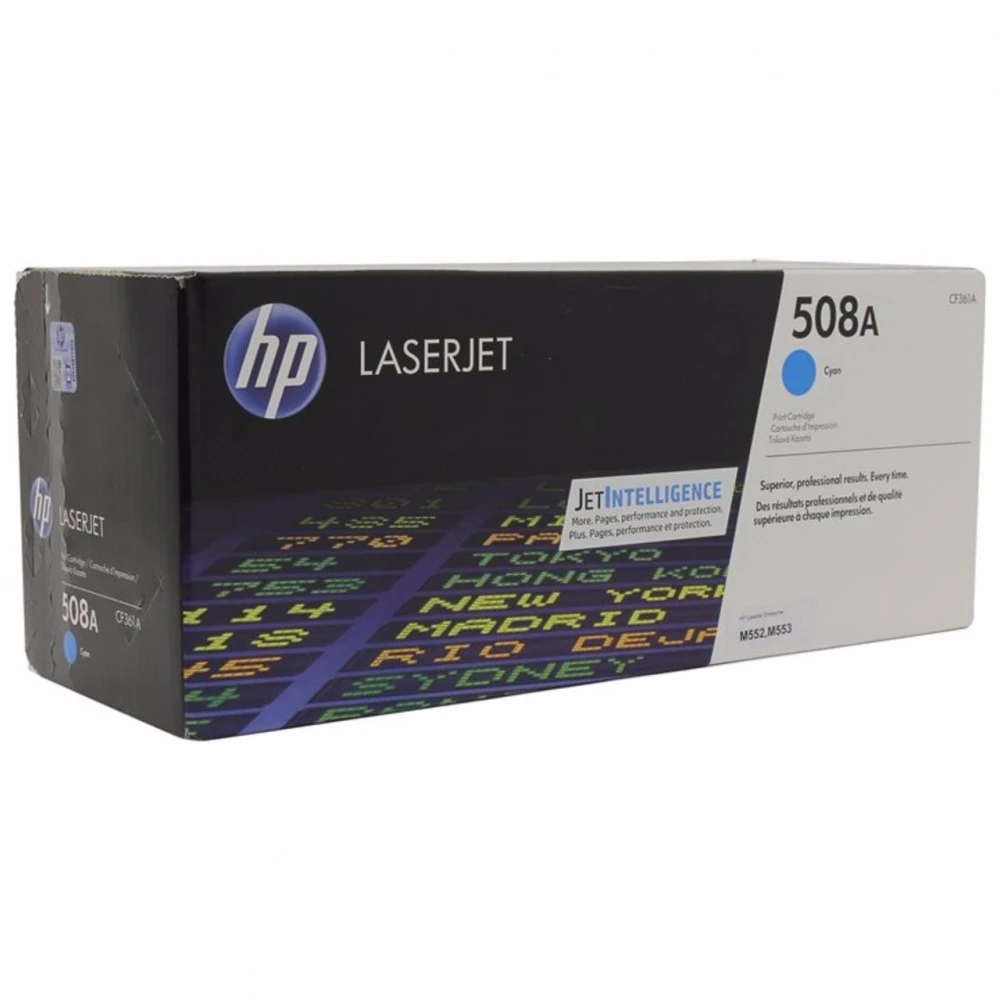 Лазерный картридж HP 508A Голубой CF361A