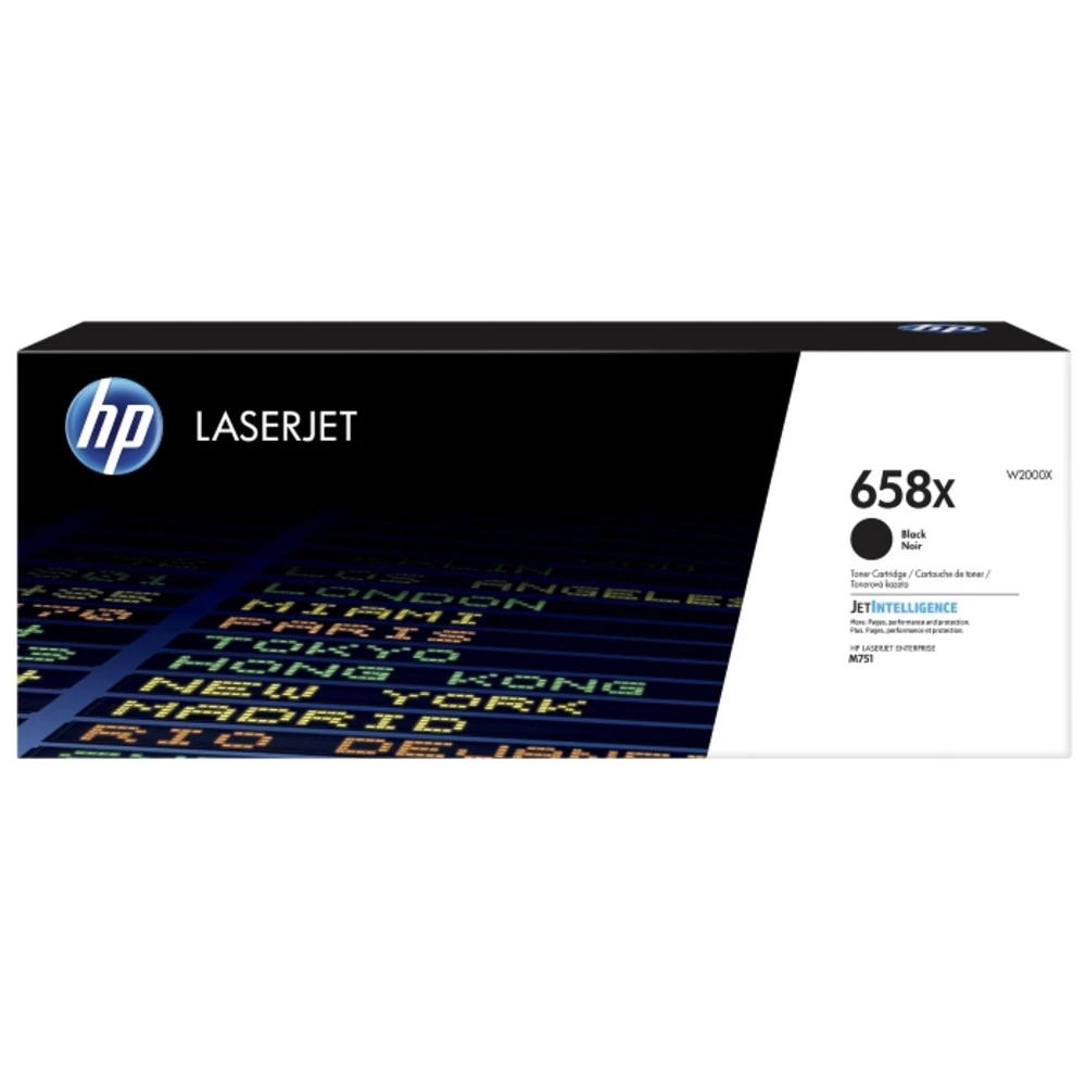Тонер HP 658X Black LaserJet W2000X