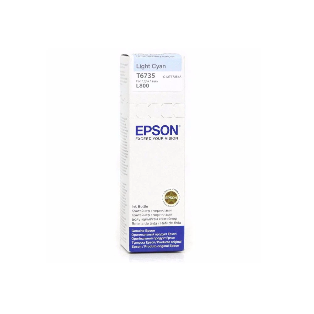 Струйный картридж Epson T6735 Light Cyan C13T67354A
