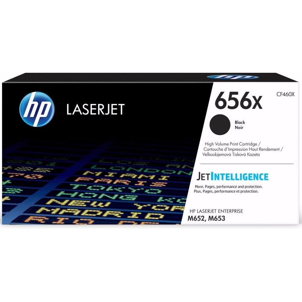 Тонер HP 656X черный повышенной емкости CF460X