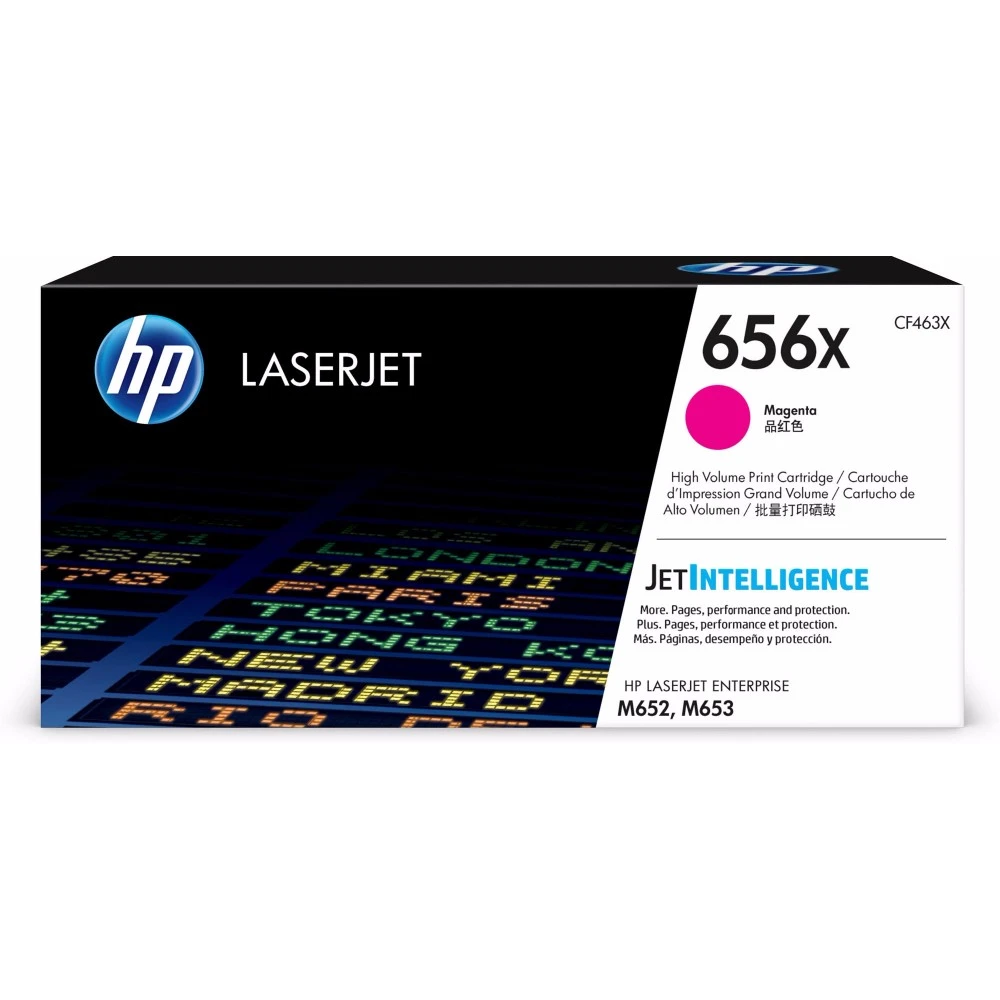 Тонер HP 656X пурпурная CF463X