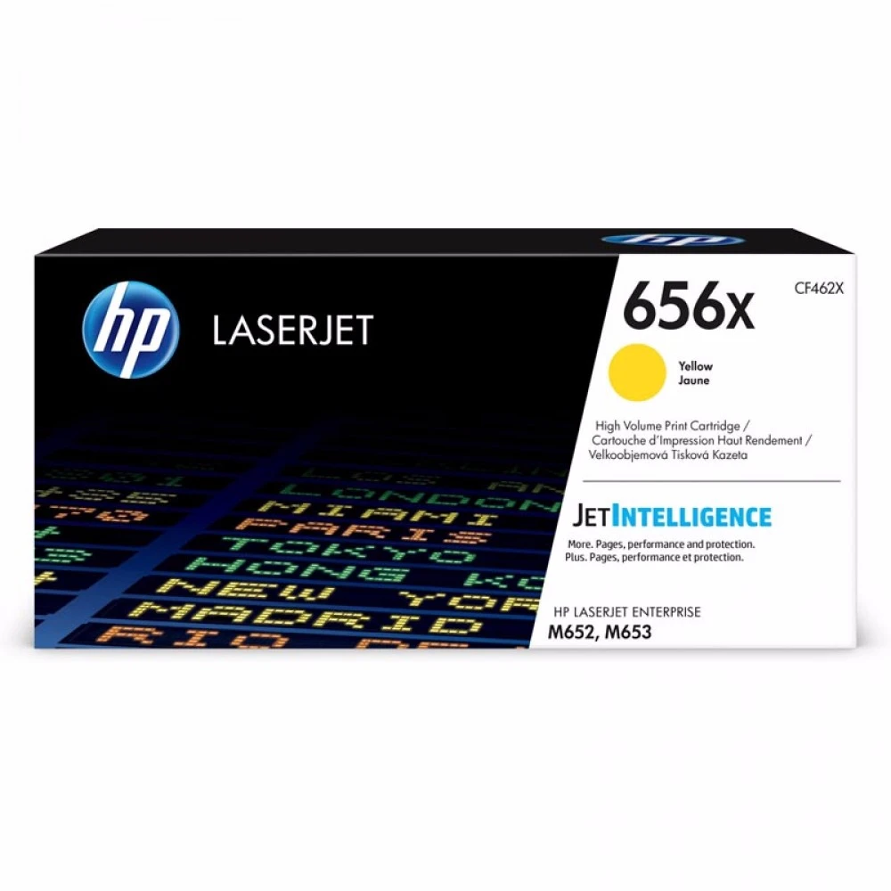 Тонер HP 656X желтый CF462X