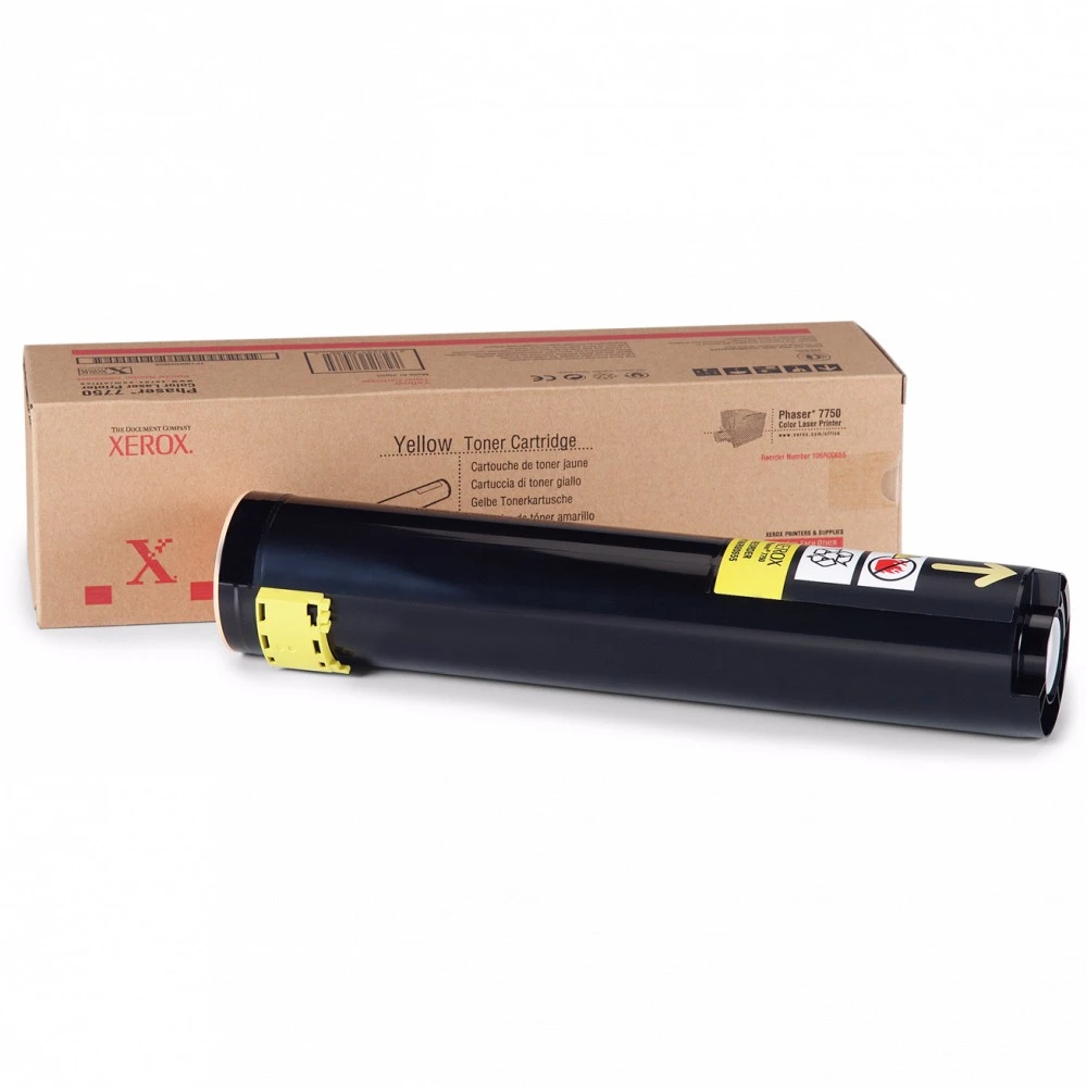 Тонер Xerox 106R00655 желтый