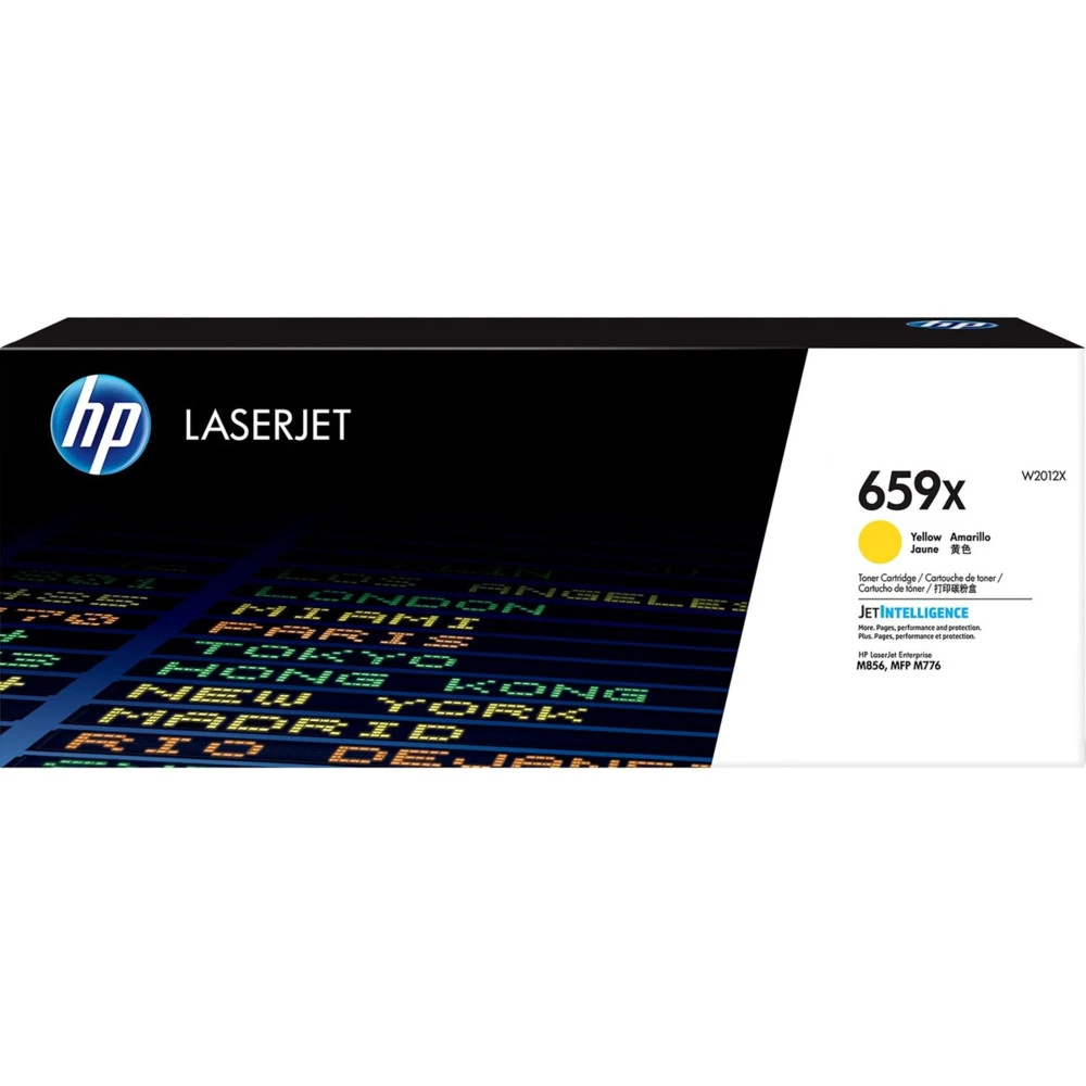 Тонер HP 659X High Yield Yellow Original LaserJet W2012X