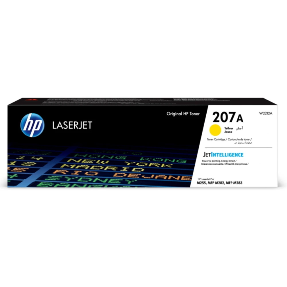 Тонер HP LaserJet 207A Yellow W2212A