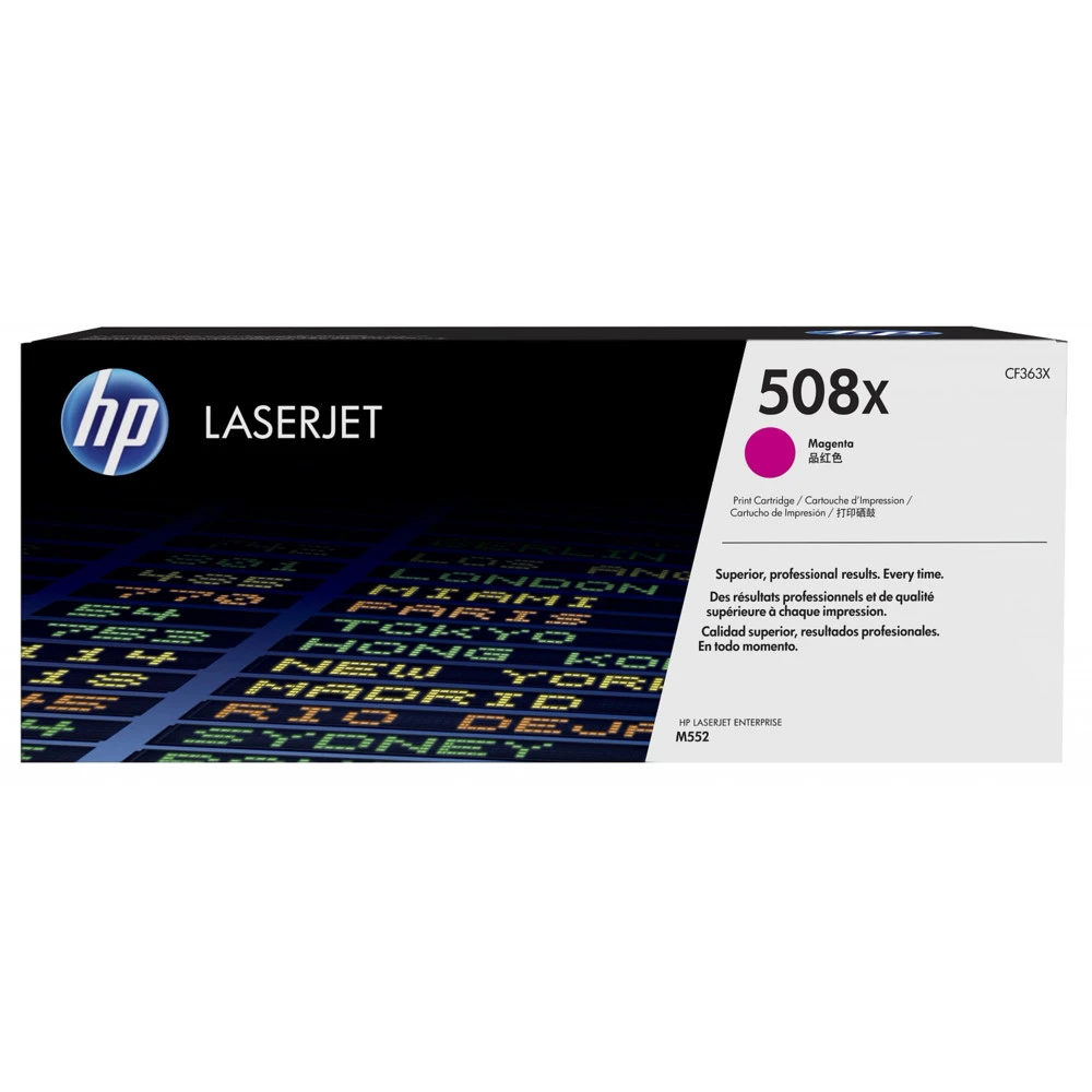Лазерный картридж HP 508X Пурпурный CF363X