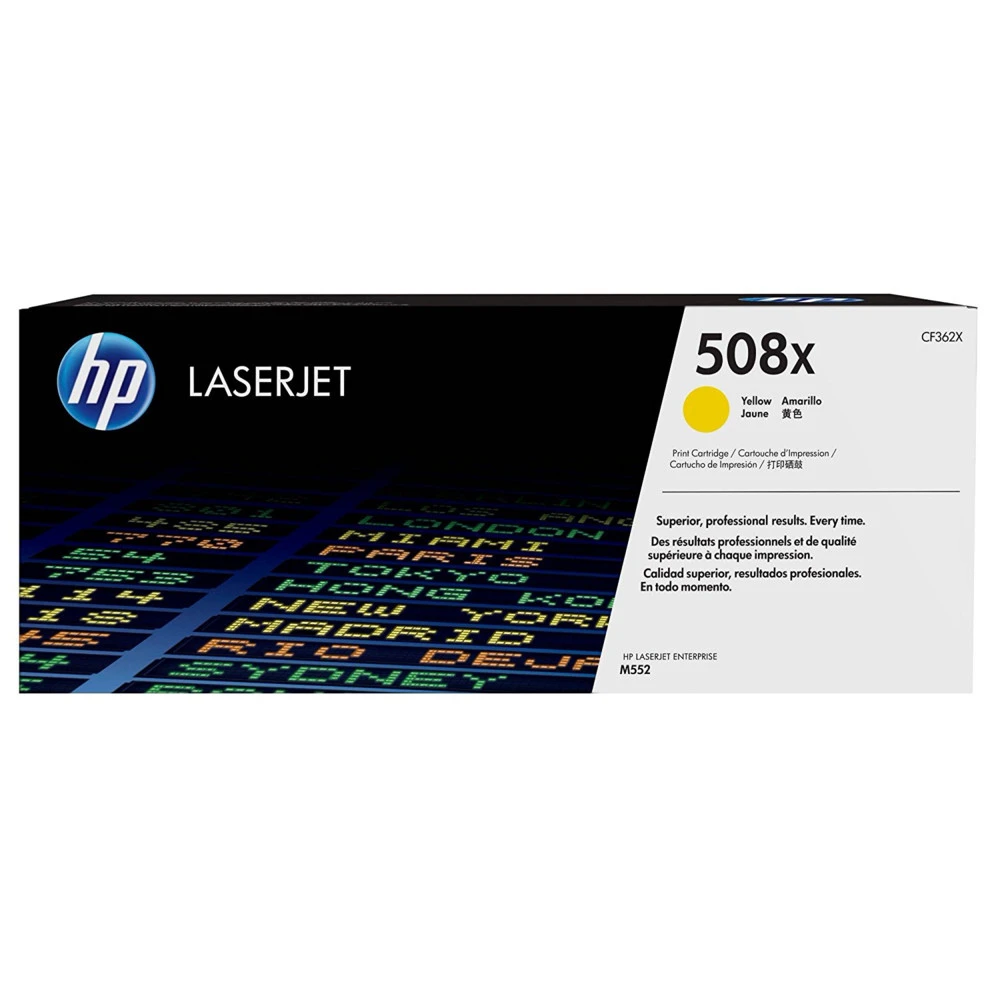 Лазерный картридж HP 508X Желтый CF362X