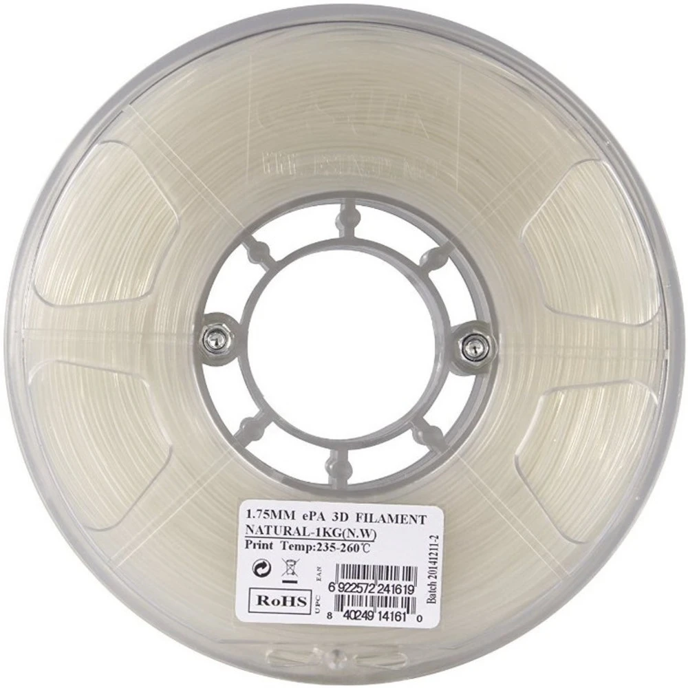 Расходный материалы для 3D-печати ESUN 3D eSmooth пластик eSUN, natura/1.75mm./0.5kg./roll eSmooth175N05