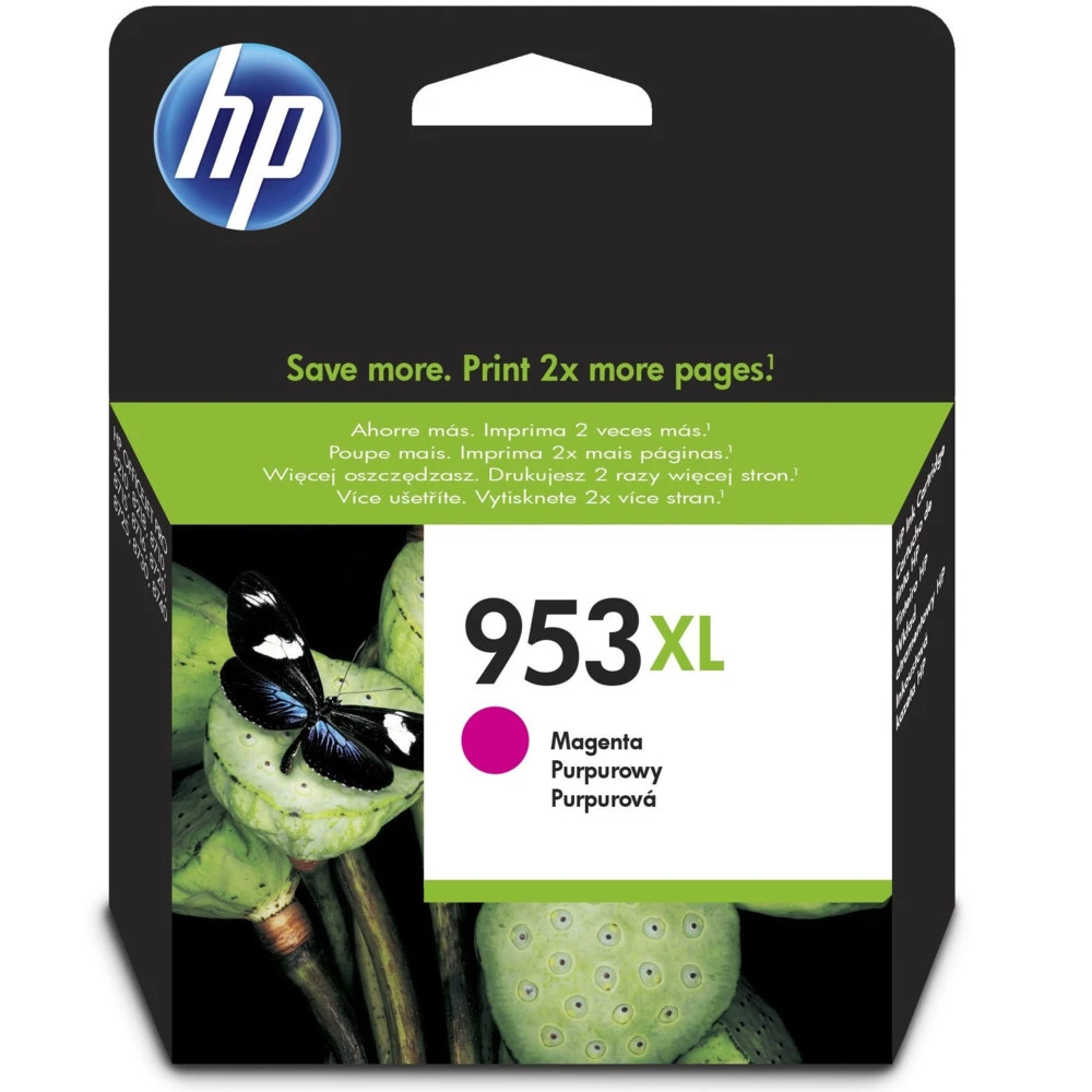 Струйный картридж HP оригинальный струйный картридж 953XL увеличенной емкости, Пурпурный F6U17AE