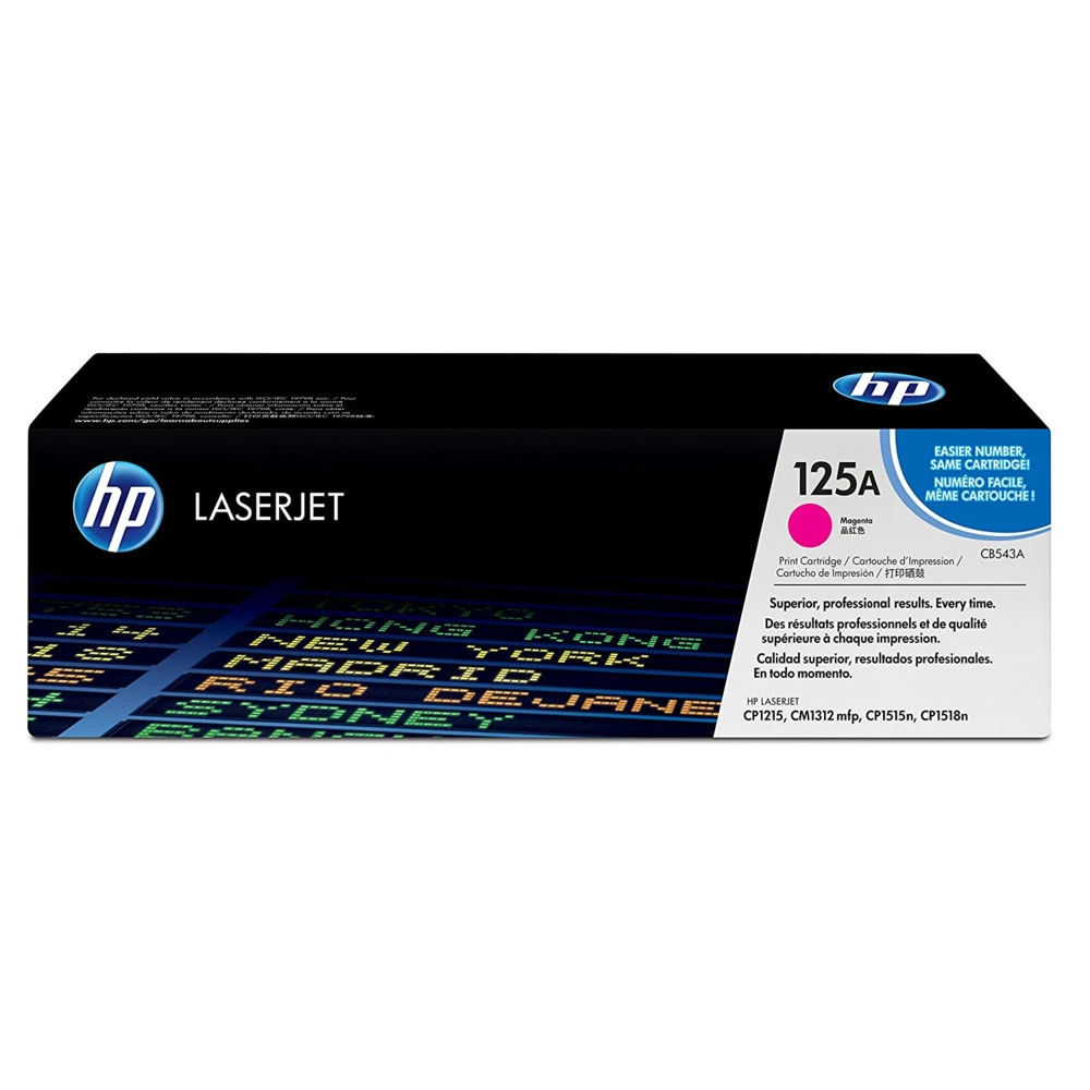 Лазерный картридж HP 125A Пурпурный CB543A