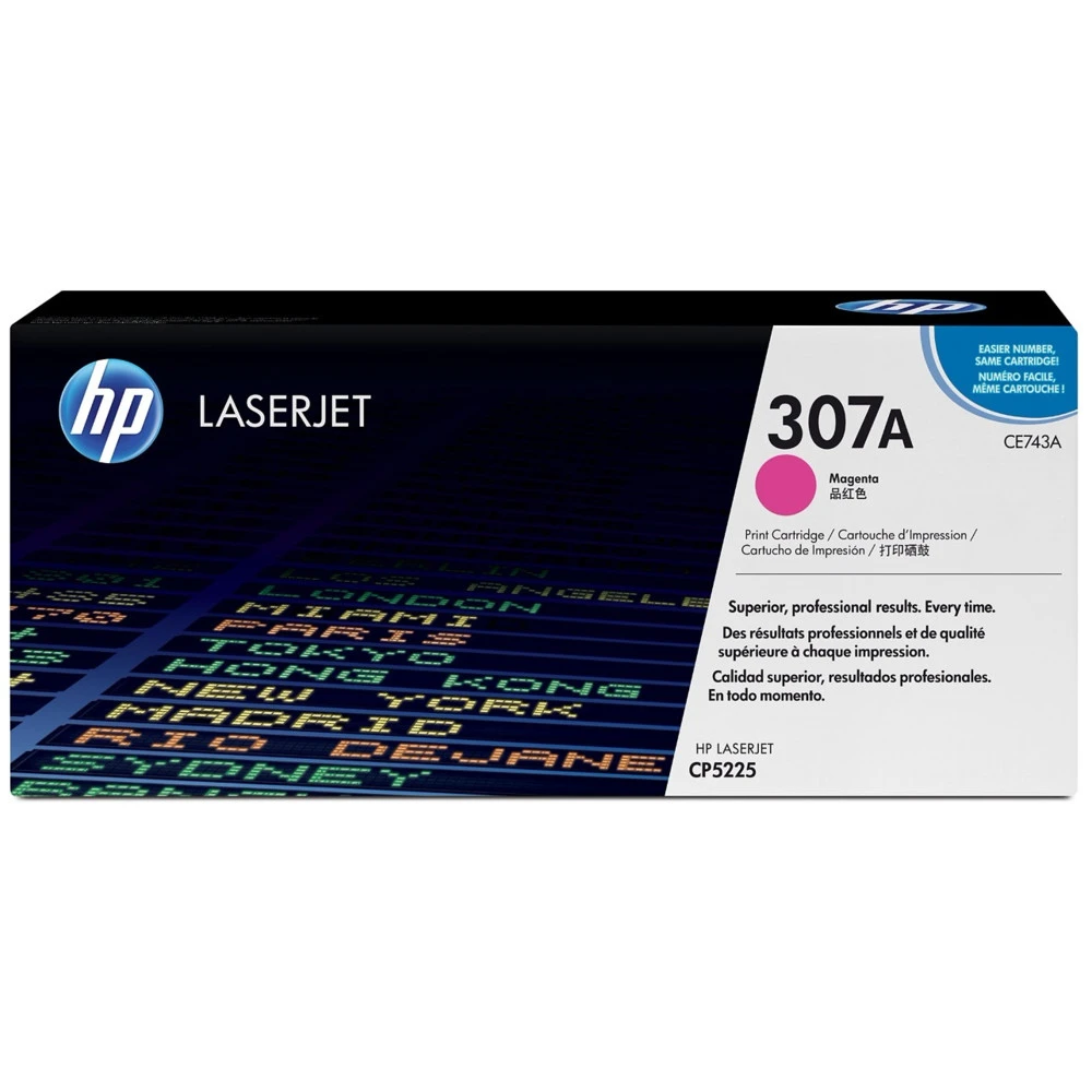 Лазерный картридж HP 307A Пурпурный CE743A