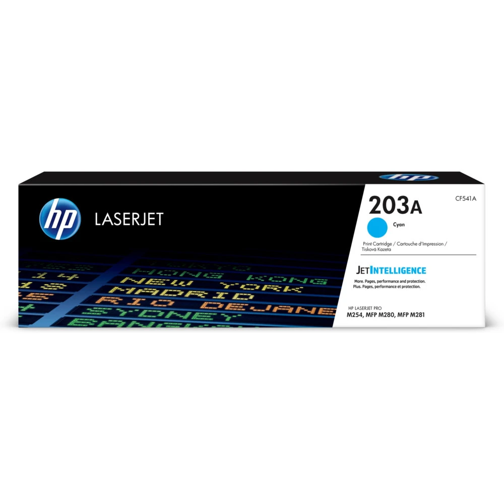 Лазерный картридж HP 203A Голубой CF541A