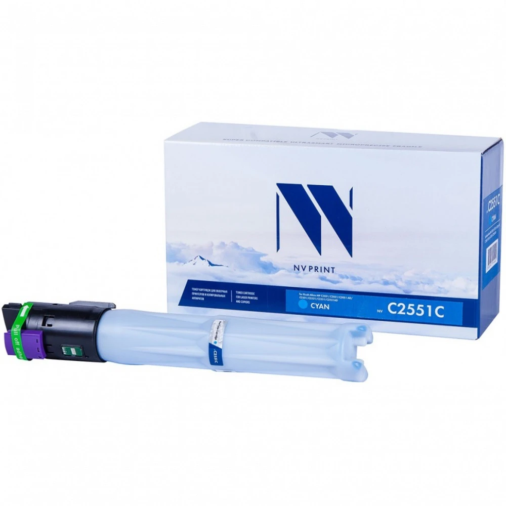 Тонер NV Print MP C2551 Cyan NV-MPC2551C