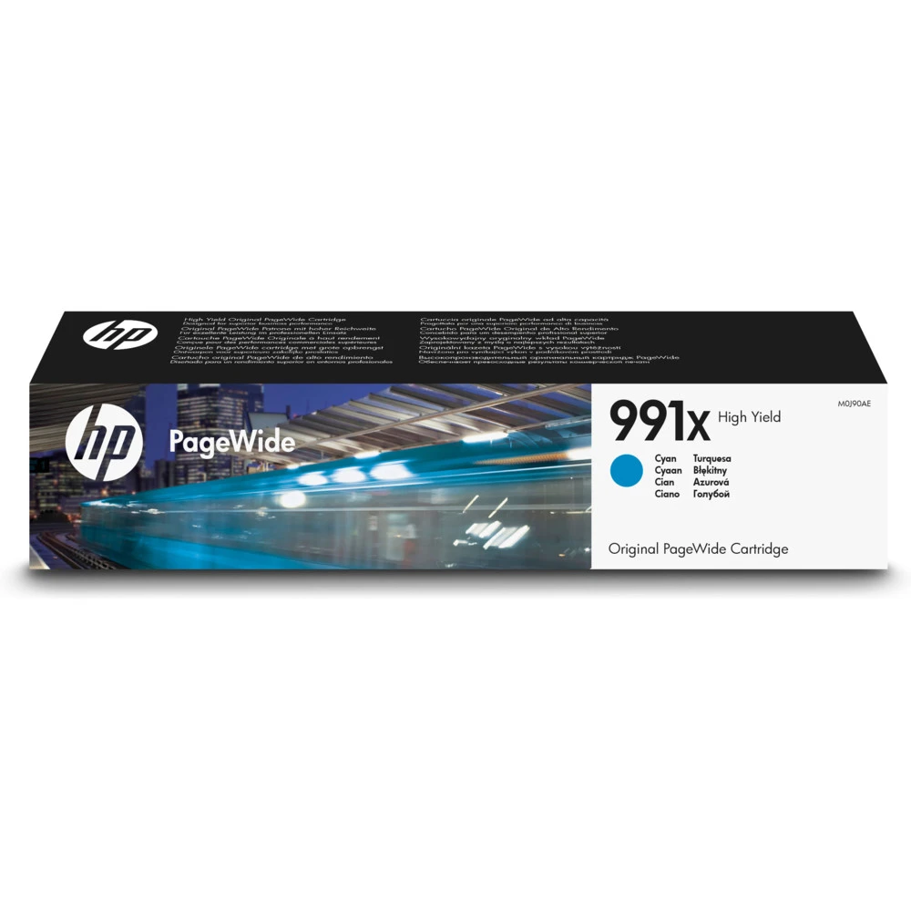 Струйный картридж HP 991X голубой M0J90AE