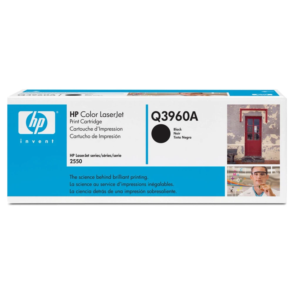 Лазерный картридж HP Color LaserJet Q3960A Black