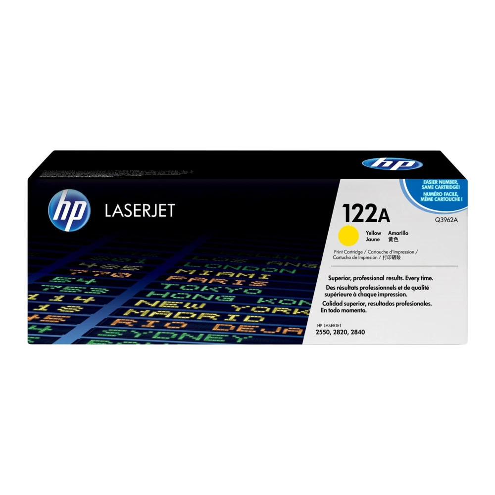 Лазерный картридж HP 122a Yellow Print Cartridge Q3962A