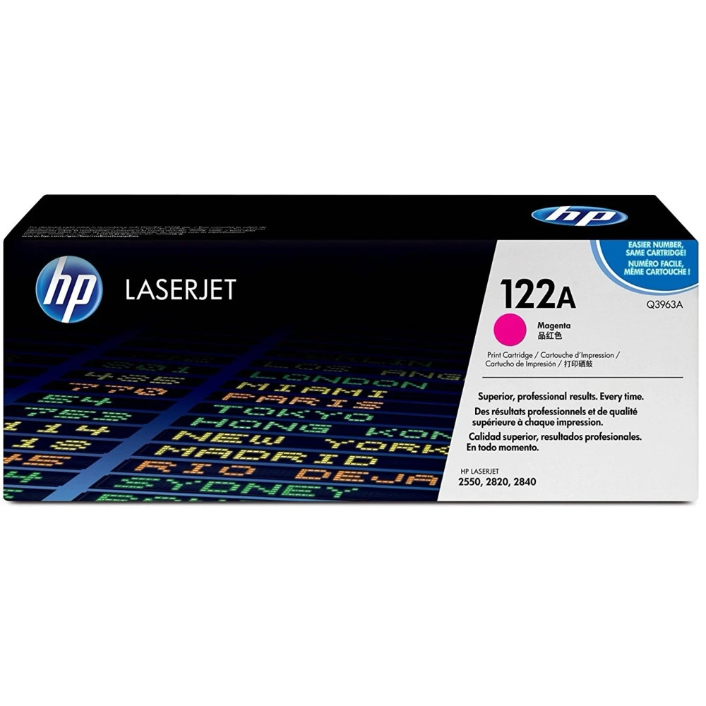 Лазерный картридж HP 122a Magenta Print Cartridge Q3963A