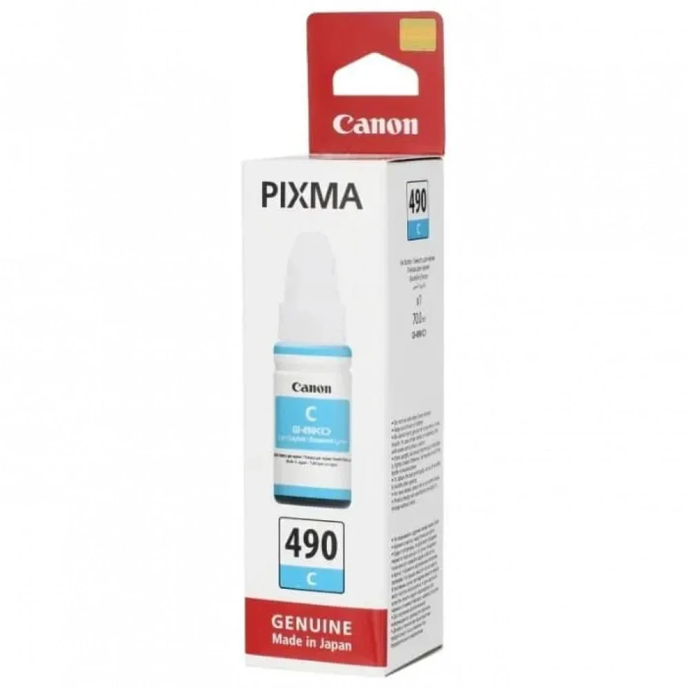 Струйный картридж Canon GI-490 C Голубой 0664C001AA