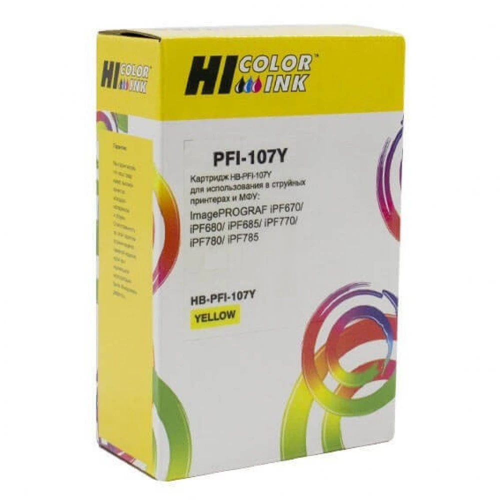 Струйный картридж Hi-Black HB-PFI-102Y 1100004
