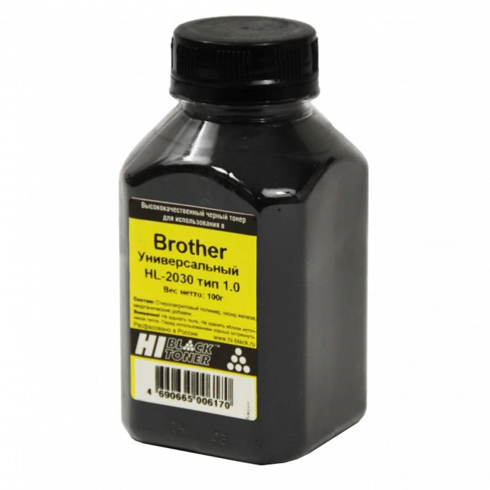Струйный картридж Hi-Black Тонер Black, 100 г, банка 99122149001