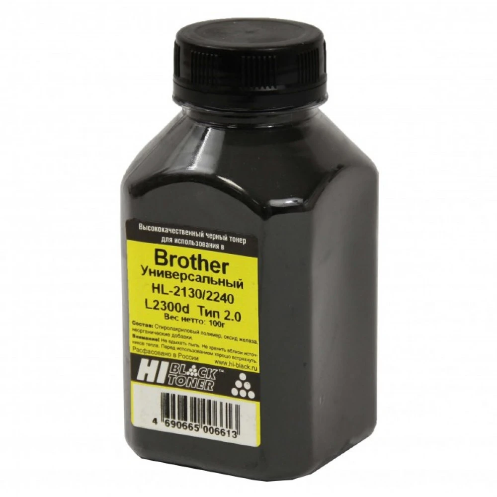 Струйный картридж Hi-Black Универсальный тонер Black, 100 г, банка 99122149004