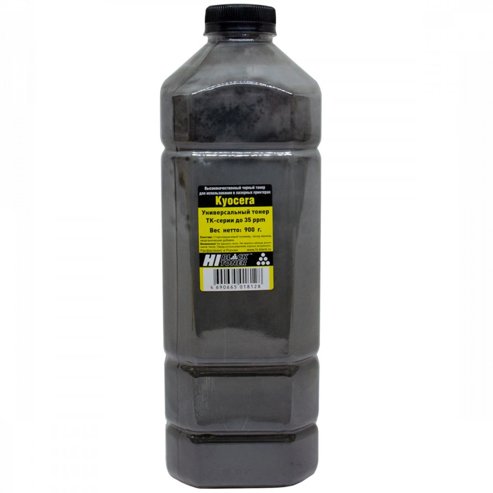 Струйный картридж Hi-Black Универсальный тонер Bk, 900 г, канистра 9912214900980