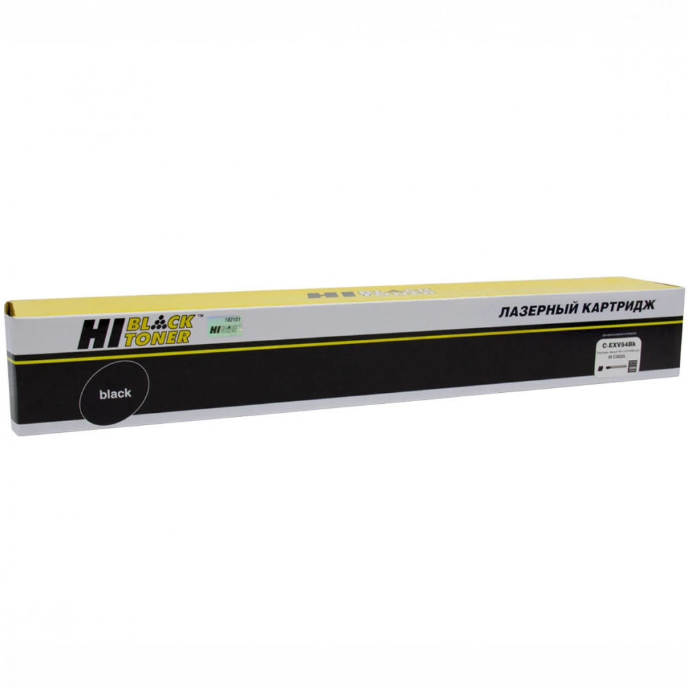 Тонер Hi-Black HB-C-EXV54 Bk для iR C3025/C3025i/C3125i/C3226i Black 15.5K 101131374