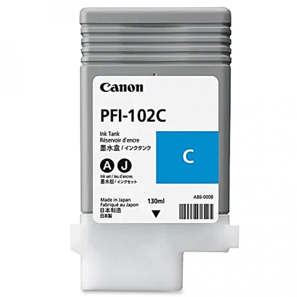 Струйный картридж Canon PFI-102 Cyan (0896B001AA)