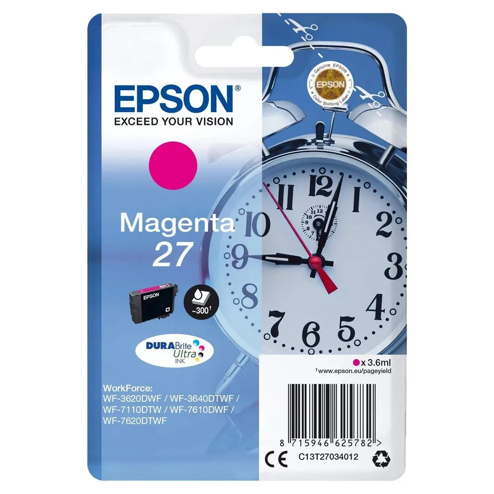 Струйный картридж Epson C13T27034012