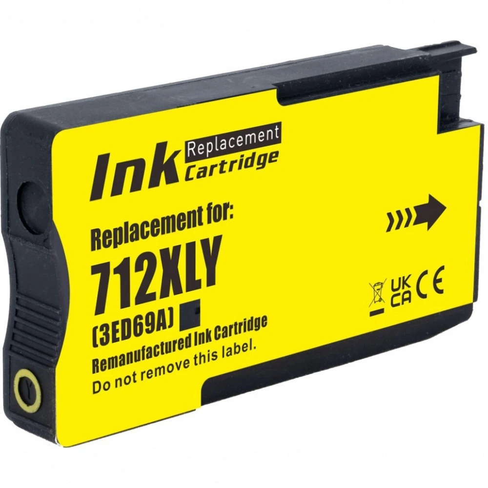 Струйный картридж NV Print №712 Yellow NV-3ED69A