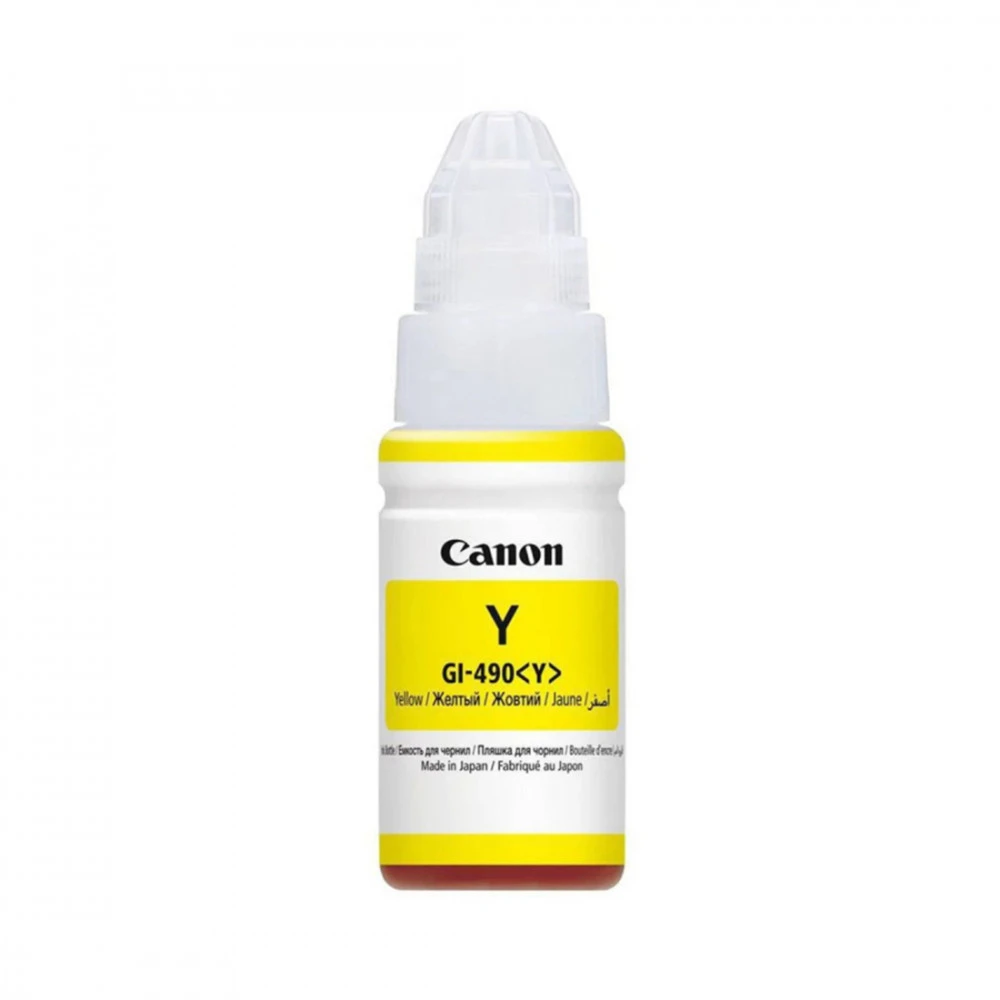 Струйный картридж Canon GI-490 (желтый) 0666C001AA