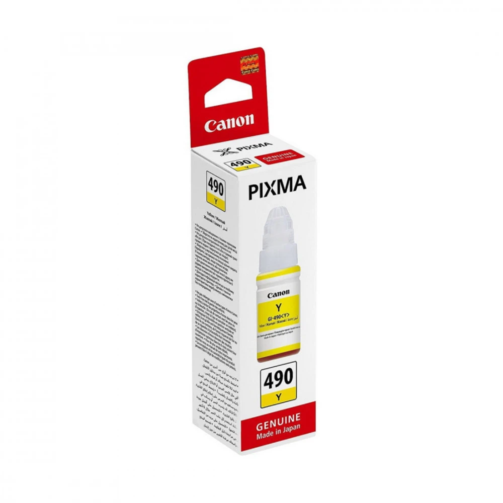 Струйный картридж Canon GI-490 (желтый) 0666C001AA