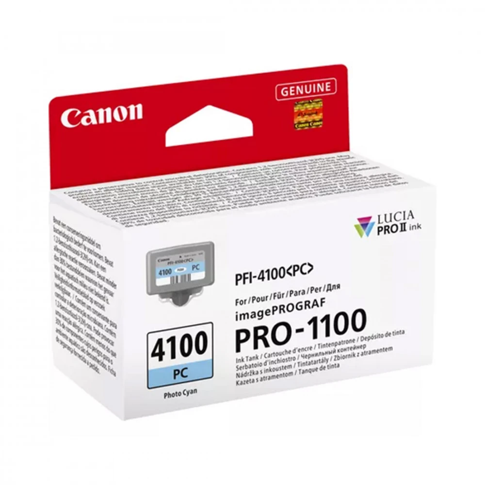 Струйный картридж Canon PFI-4100 Photo Cyan 6781C001AA