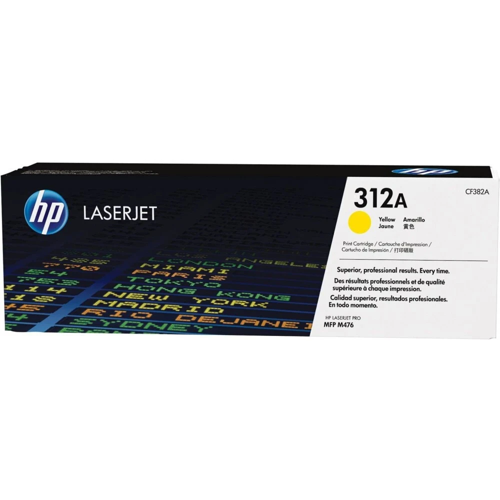 Тонер HP CF382AH Yellow