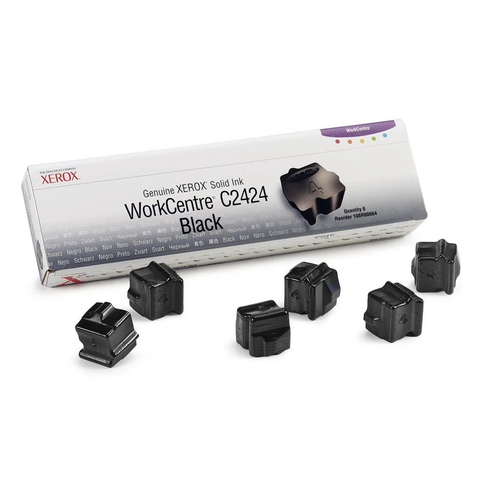 Барабан Xerox WorkCentre C2424 Black Solid Ink Pack 108R00664