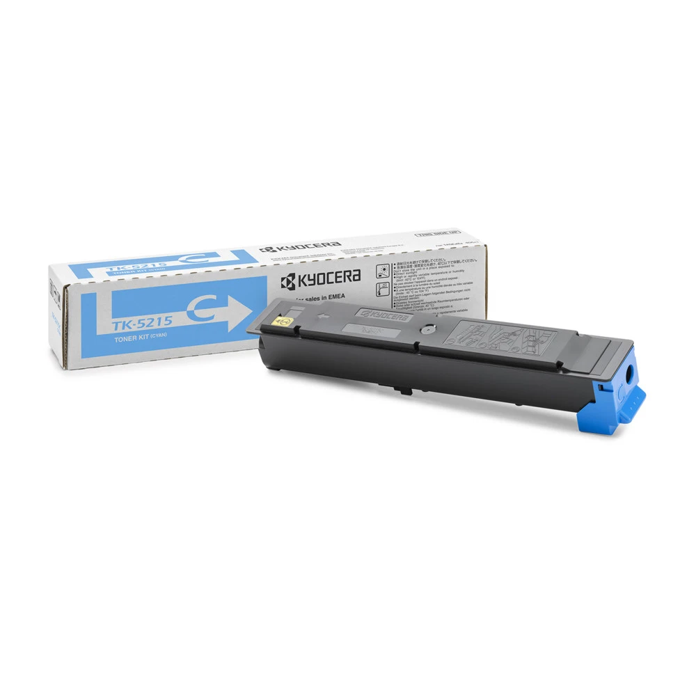 Тонер Kyocera TK-5215C, Cyan для TASKalfa 406ci 1T02R6CNL0