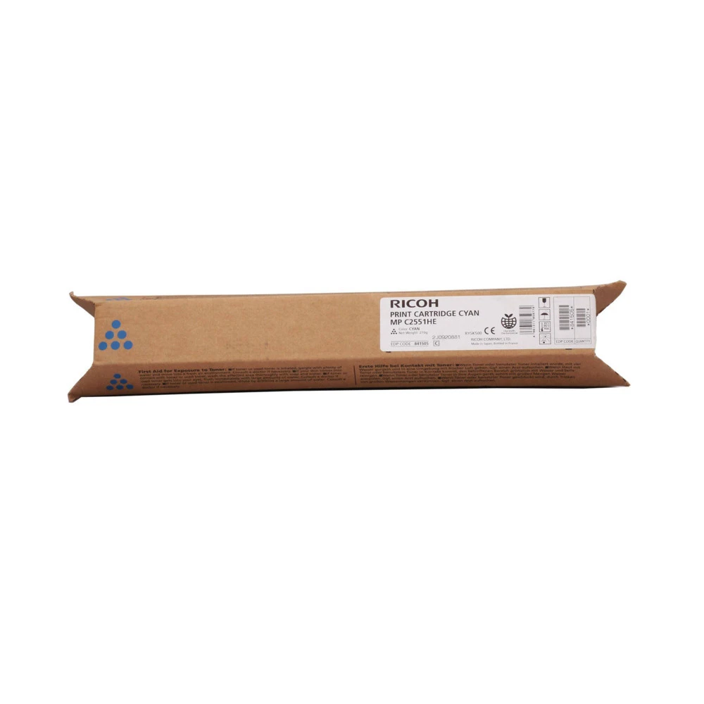Тонер Ricoh Aficio MPC2051/C2551 голубой, type MPC2551E (9.5K) 842064