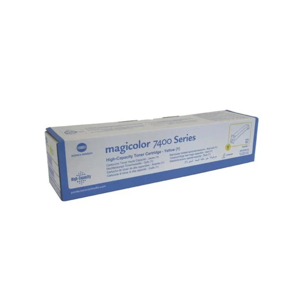 Лазерный картридж Konica Minolta Magicolor 7450, желтый 12K 8938622
