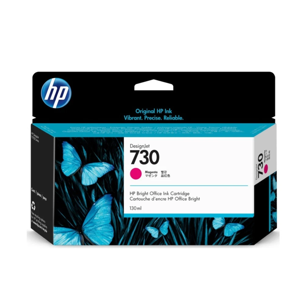 Струйный картридж HP 730 Magenta 130 мл P2V63A
