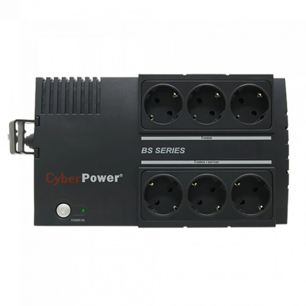 Источник бесперебойного питания CyberPower BS450E Линейно-интерактивные, Напольный (Tower), 450 ВА, 270 Вт
