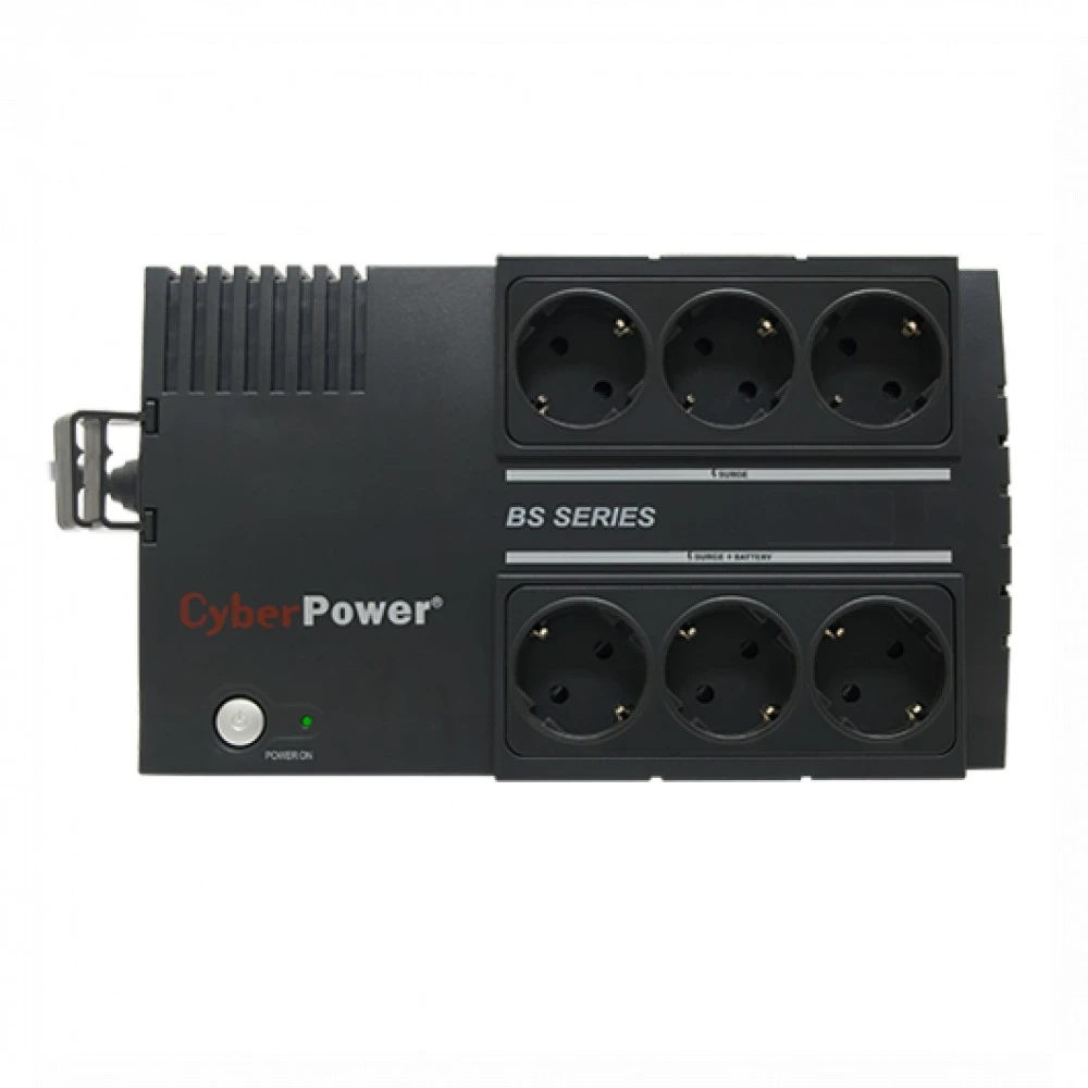Источник бесперебойного питания CyberPower BS850E Линейно-интерактивные, Напольный (Tower), 850 ВА, 490 Вт