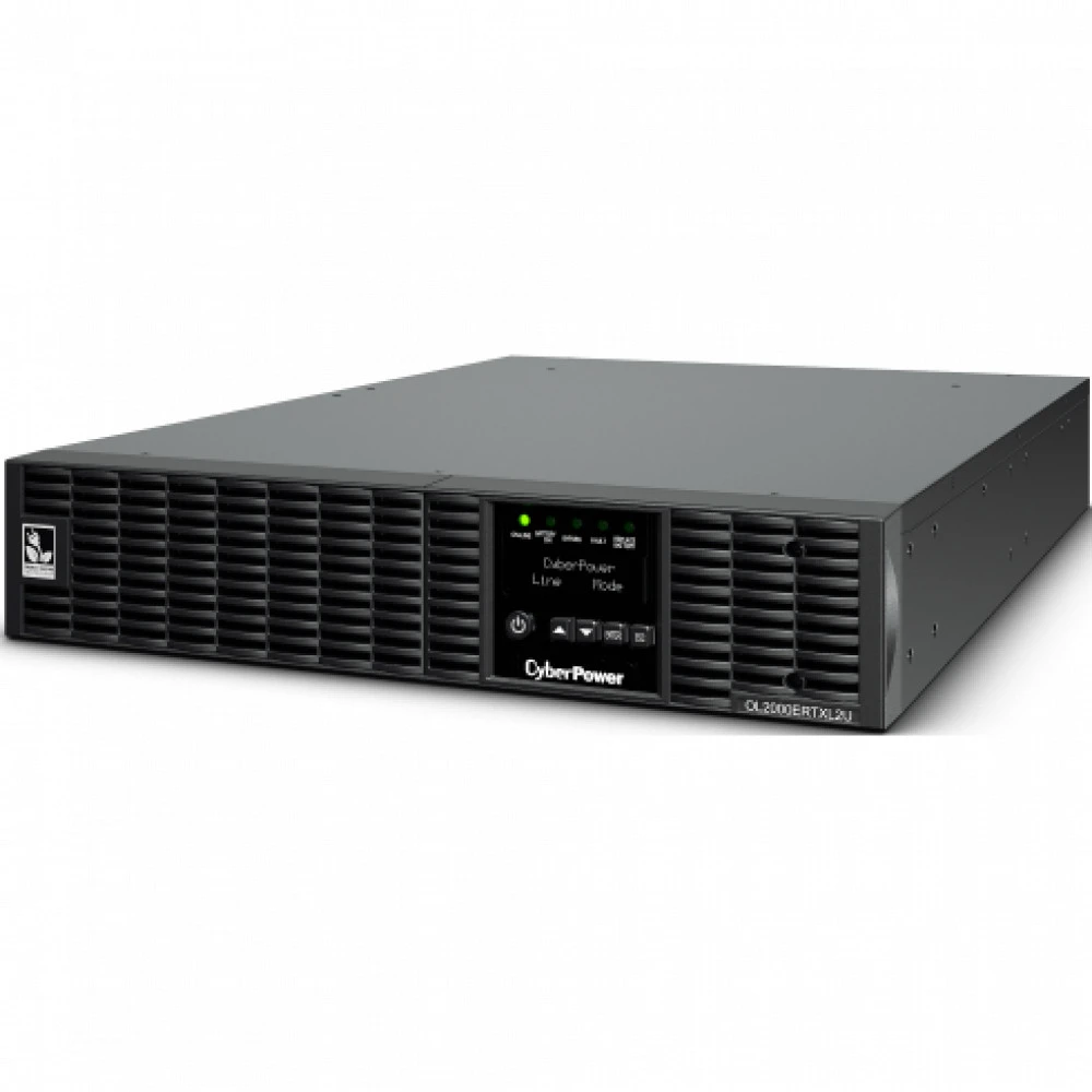 Источник бесперебойного питания CyberPower OL2000ERTXL2U Двойное преобразование (On-Line), Стоечный (Rack), 2000 ВА, 1800 Вт