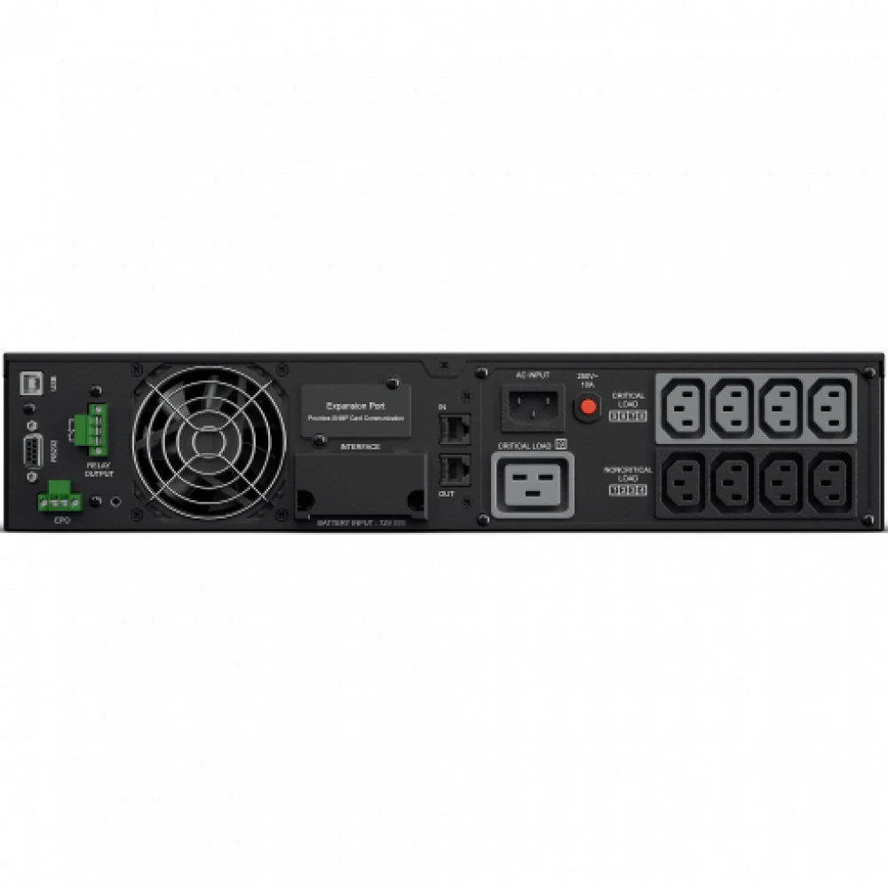 Источник бесперебойного питания CyberPower OL2000ERTXL2U Двойное преобразование (On-Line), Стоечный (Rack), 2000 ВА, 1800 Вт