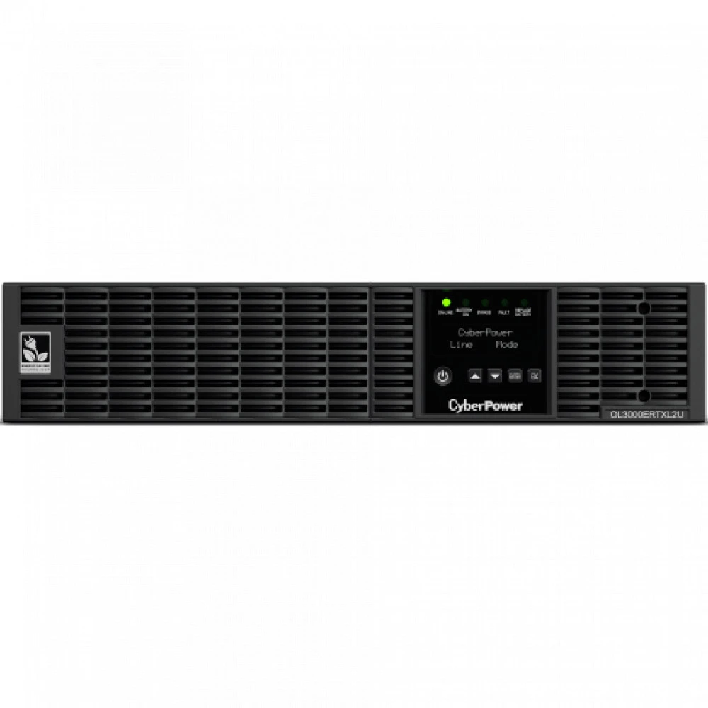 Источник бесперебойного питания CyberPower OL3000ERTXL2U Двойное преобразование (On-Line), Стоечный (Rack), 3000 ВА, 2700 Вт